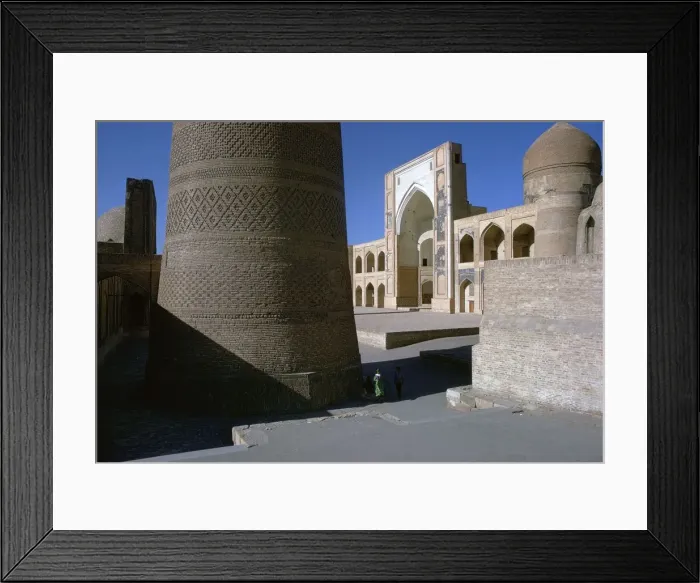 Framed Print : The Kalian Mosque, 12th century Framed Print : The Kalian Mosque, 12th century
