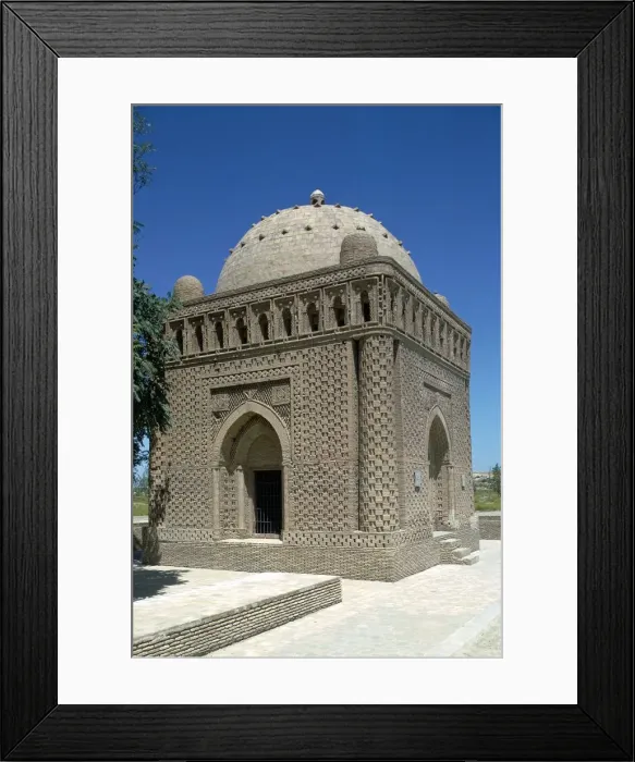 Framed Print : The Mausoleum of Ismail Samani, 10th century Framed Print : The Mausoleum of Ismail Samani, 10th century