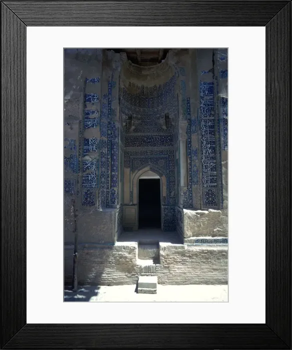 Framed Print : Tomb in the Sha-I-Zindeh Mausoleum, 14th century Framed Print : Tomb in the Sha-I-Zindeh Mausoleum, 14th century