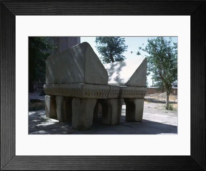Framed Print : Stone lectern, 14th century Framed Print : Stone lectern, 14th century