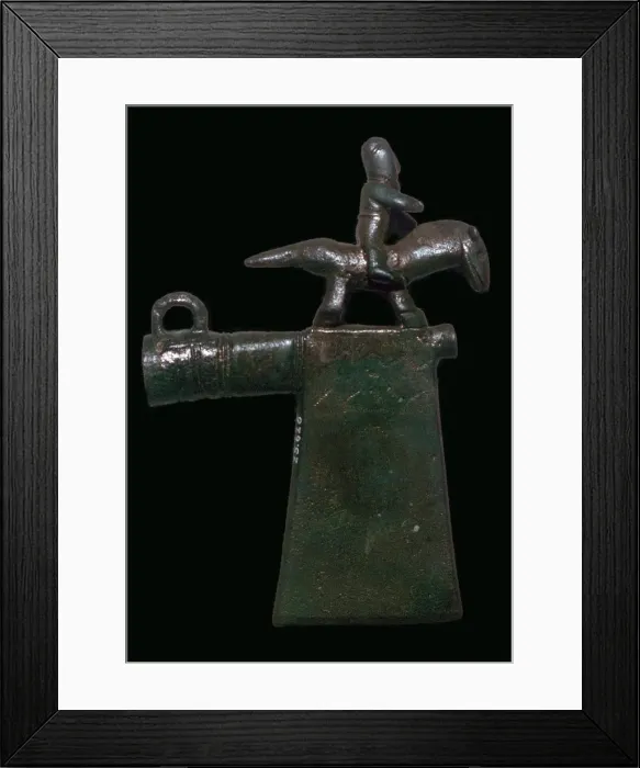 Framed Print : Celtic Axehead, 6th century Framed Print : Celtic Axehead, 6th century