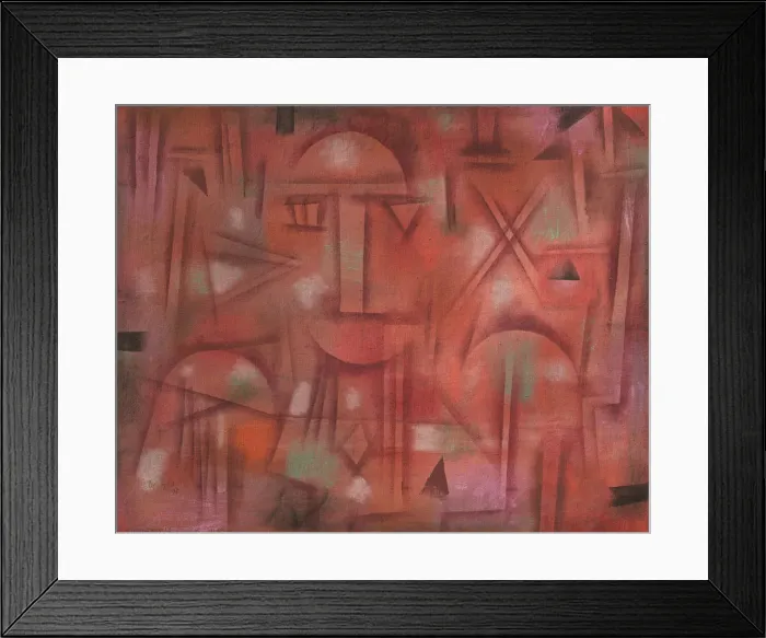 Framed Print : Physiognomic crystallization, 1924 Framed Print : Physiognomic crystallization, 1924