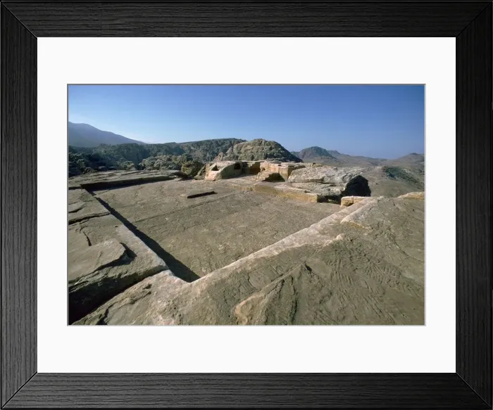 Framed Print : High place of sacrifice on the Attuf ridge Framed Print : High place of sacrifice on the Attuf ridge