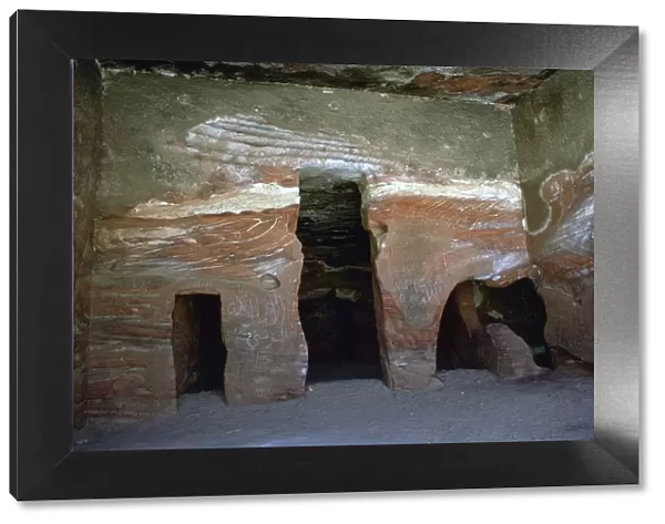 Interior of a Nabatean Monument