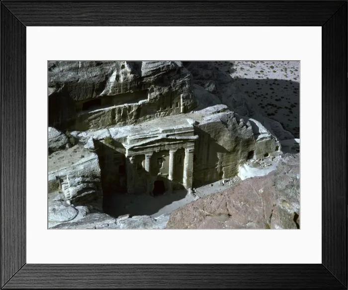 Framed Print : Roman Soldier Tomb in Petra, 1st century Framed Print : Roman Soldier Tomb in Petra, 1st century