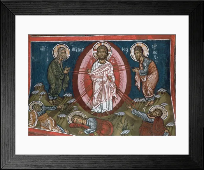 Framed Print : The Transfiguration of Christ, 12th century Framed Print : The Transfiguration of Christ, 12th century