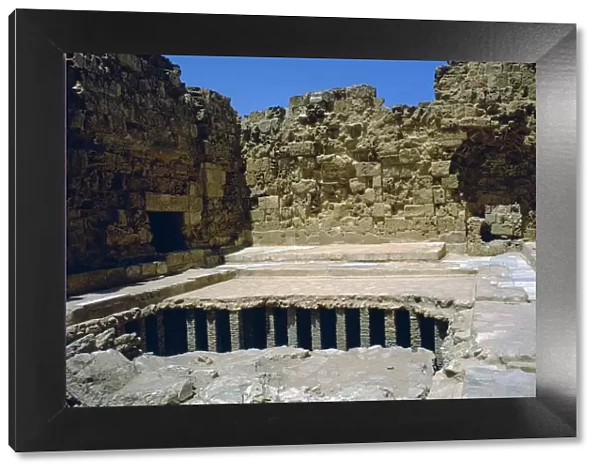 Roman Baths showing a hypocaust. c. 4th century BC