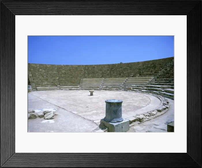 Framed Print : Roman Theatre, 1st century BC Framed Print : Roman Theatre, 1st century BC
