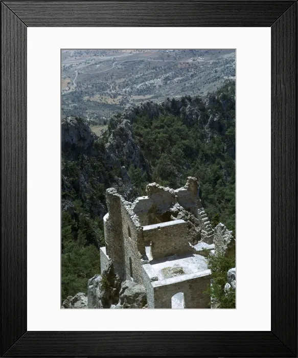 Framed Print : Buffavento Castle, 11th century Framed Print : Buffavento Castle, 11th century