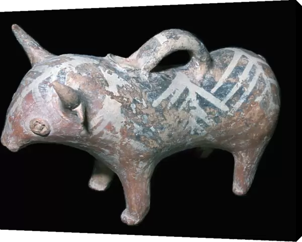 Bull-shaped vessel, 15th century BC