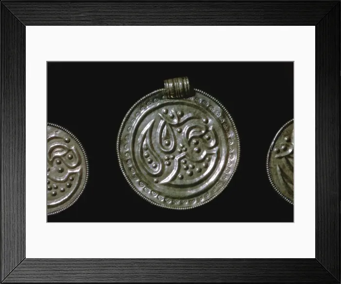 Framed Print : Gold Iron Age Bracteate Framed Print : Gold Iron Age Bracteate