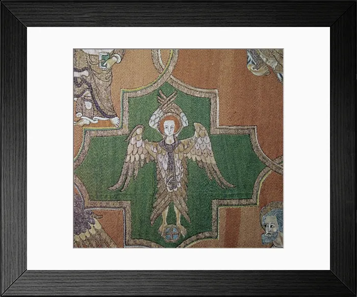 Framed Print : Detail from the Syon Cope, 14th century Framed Print : Detail from the Syon Cope, 14th century
