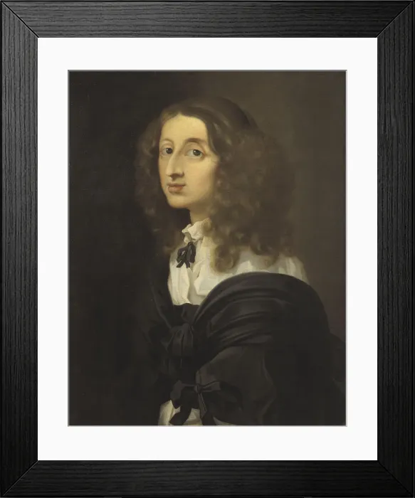 Framed Print : Portrait of Queen Christina of Sweden (1626-1689) Framed Print : Portrait of Queen Christina of Sweden (1626-1689)