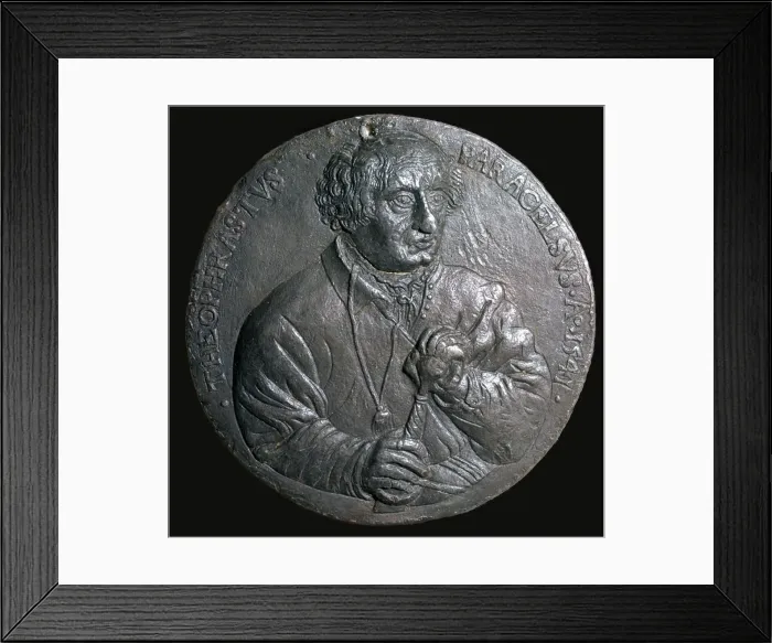 Framed Print : Medal of Paracelsus