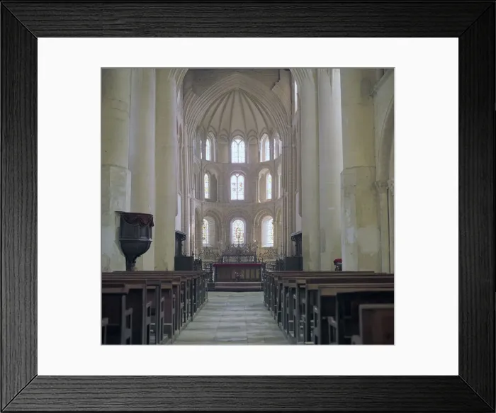 Framed Print : Cerisey-la-Foret in Normandy, 11th century