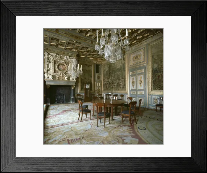 Framed Print : Francois I Salon, 16th century Framed Print : Francois I Salon, 16th century