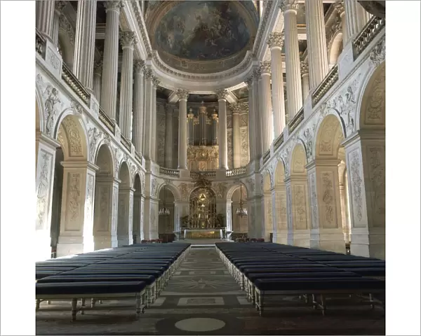 Chapel interior of Versailles, 16th century