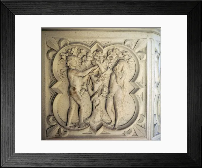 Framed Print : Detail from Saint Chapelle, 13th century Framed Print : Detail from Saint Chapelle, 13th century