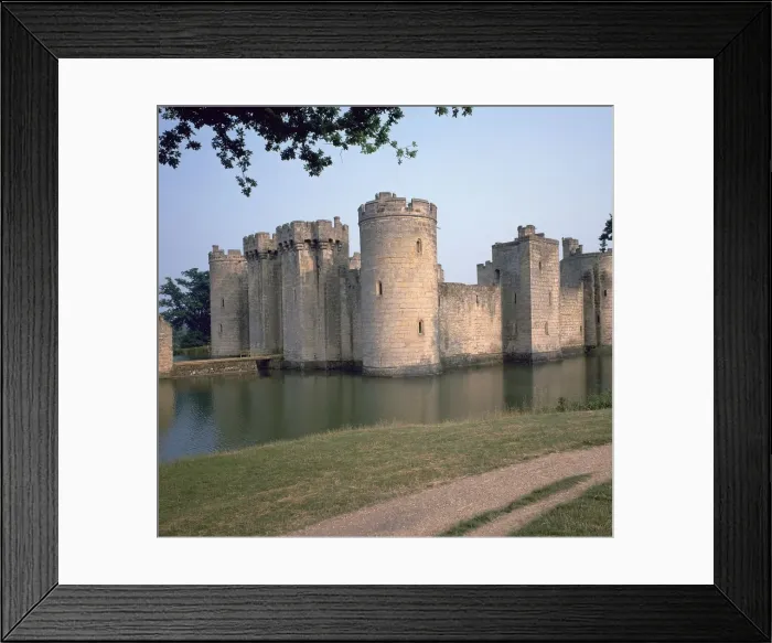 Framed Print : Bodiam Castle, 14th century. Artist: Edward Dalyngrigge Framed Print : Bodiam Castle, 14th century. Artist: Edward Dalyngrigge