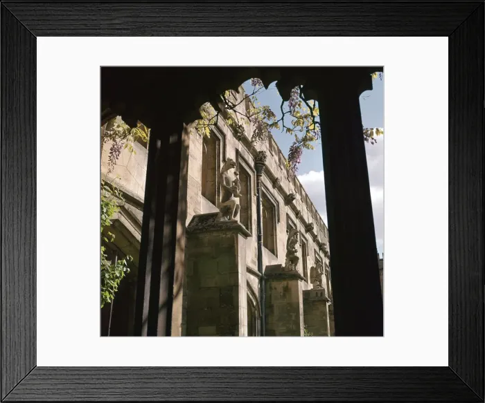 Framed Print : The Quadrangle of Magdalen College, 15th century Framed Print : The Quadrangle of Magdalen College, 15th century