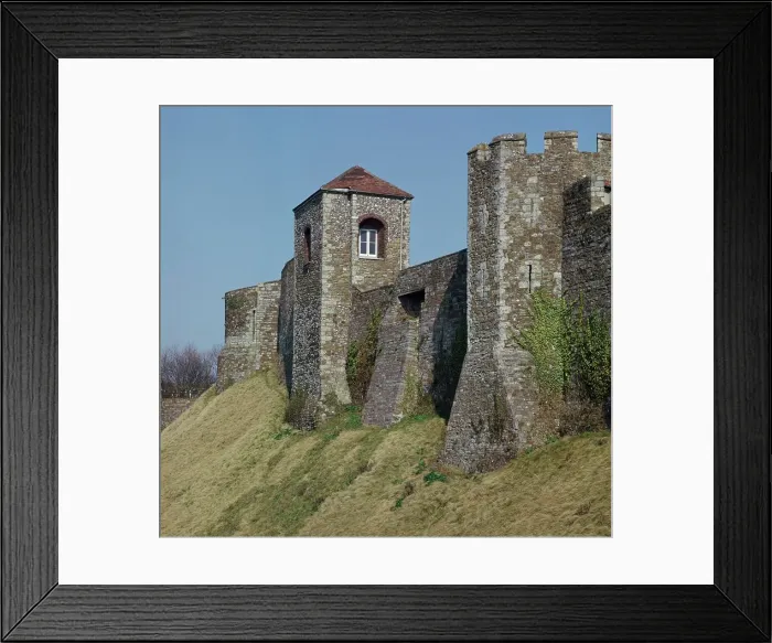 Framed Print : Dover Castle Walls, 12th century. Artist: William the Conqueror Framed Print : Dover Castle Walls, 12th century. Artist: William the Conqueror