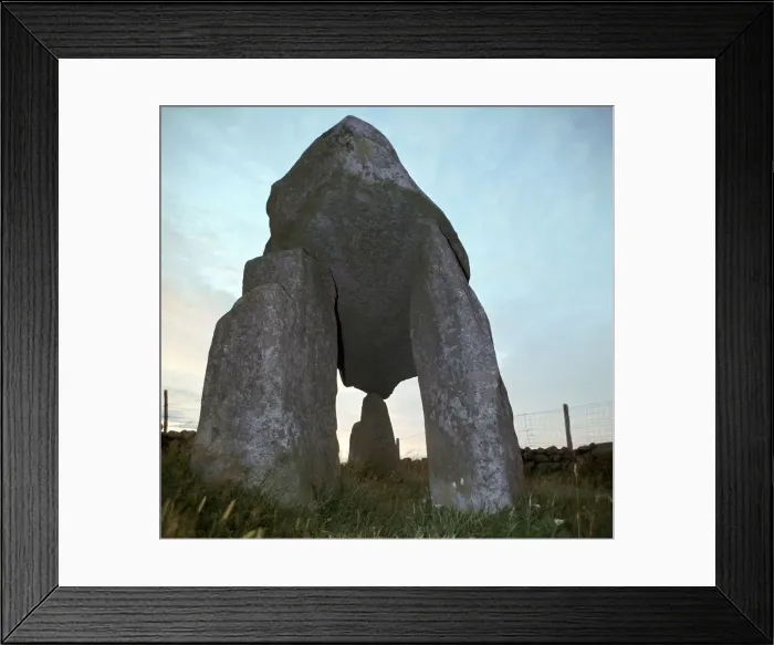 Framed Print : Legananny Dolmen Framed Print : Legananny Dolmen