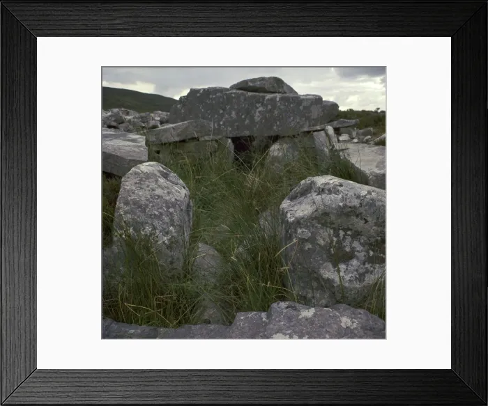 Framed Print : Cloghan More Court Cairn, 21st century BC Framed Print : Cloghan More Court Cairn, 21st century BC
