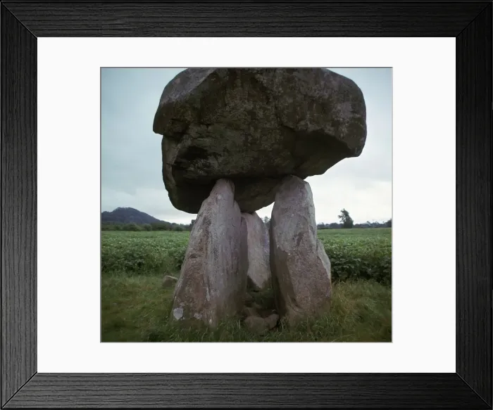 Framed Print : Proleek Dolmen, 21st century BC