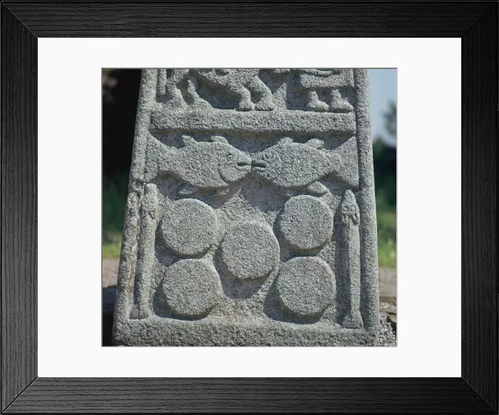 Framed Print : Moone Cross, 9th century Framed Print : Moone Cross, 9th century