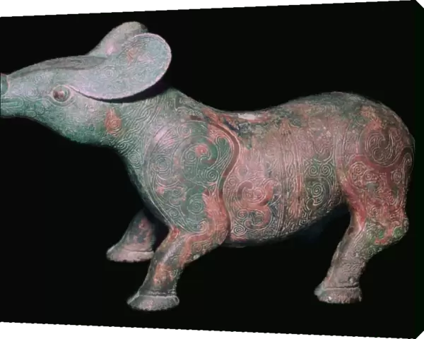 Chinese Bronze Tapir-like animal
