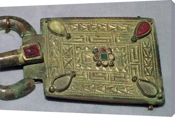 Visigothic Belt-Buckle, 6th century