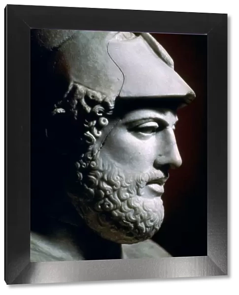 Bust of the Greek statesman Pericles, 5th century BC