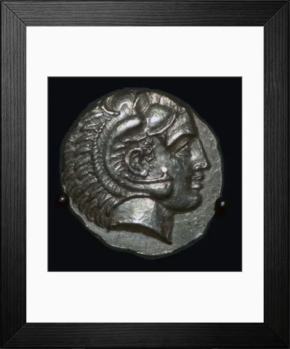 Framed Print : Gold Stater of Phillip II of Macedon, 4th century BC Framed Print : Gold Stater of Phillip II of Macedon, 4th century BC