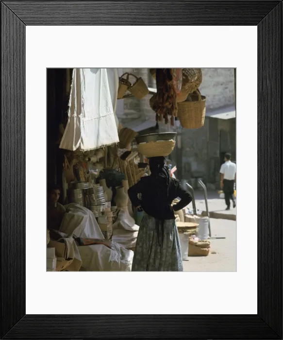 Framed Print : The market of Nazareth Framed Print : The market of Nazareth