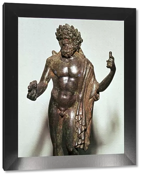 Roman bronze of Poseidon