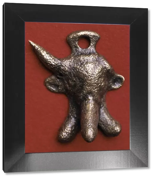 Roman bronze phallic amulet, 2nd century