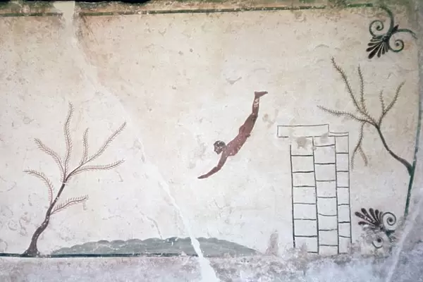 Greek Tomb Painting, 5th century BC