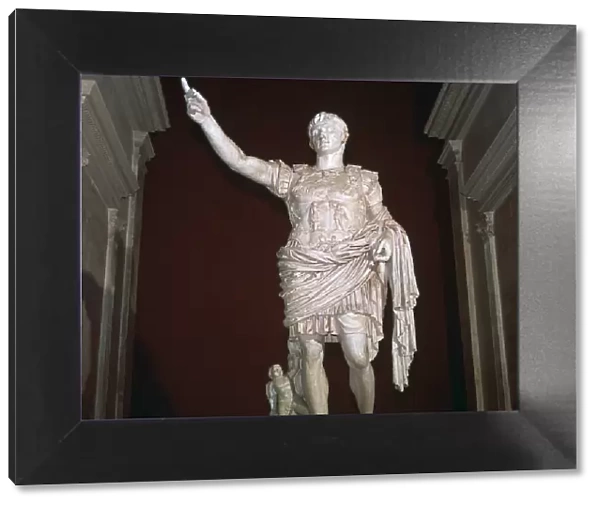 Statue of the Roman Emperor Augustus, 1st century BC