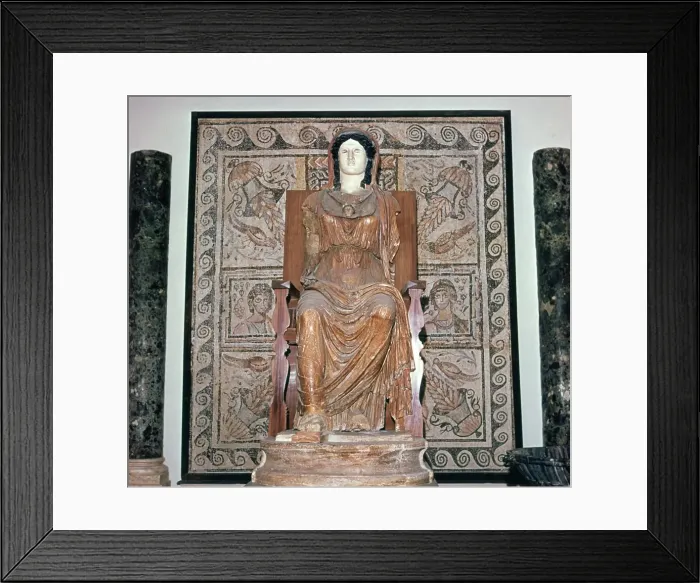 Framed Print : Roman colossal statue of Minerva Framed Print : Roman colossal statue of Minerva