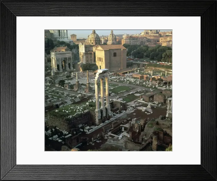 Framed Print : Roman forum seen from the Palatine hill, 5th century BC Framed Print : Roman forum seen from the Palatine hill, 5th century BC