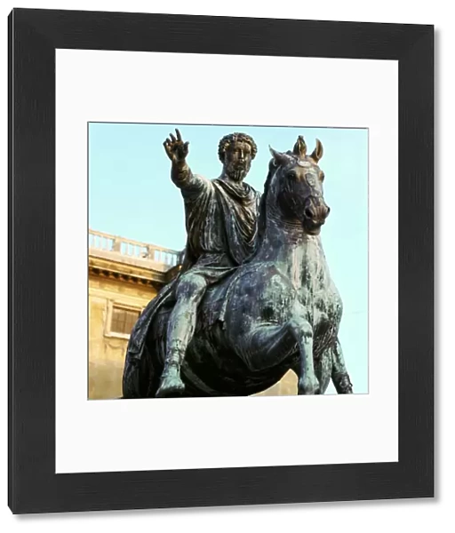 Roman bronze equestrian statue of Marcus Aurelius, 2nd century