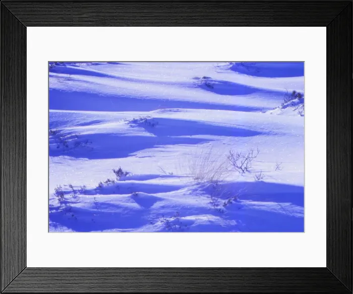 Framed Print : Snow surface on Rannoch Moor in February. c1000 ft. above sea, Argyll, Scotland, 20th century. Artist: CM Dixon Framed Print : Snow surface on Rannoch Moor in February. c1000 ft. above sea, Argyll, Scotland, 20th century. Artist: CM Dixon
