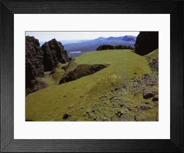 Framed Print : The Table, Quirang, Isle of Skye, Scotland, 20th century. Artist: CM Dixon Framed Print : The Table, Quirang, Isle of Skye, Scotland, 20th century. Artist: CM Dixon