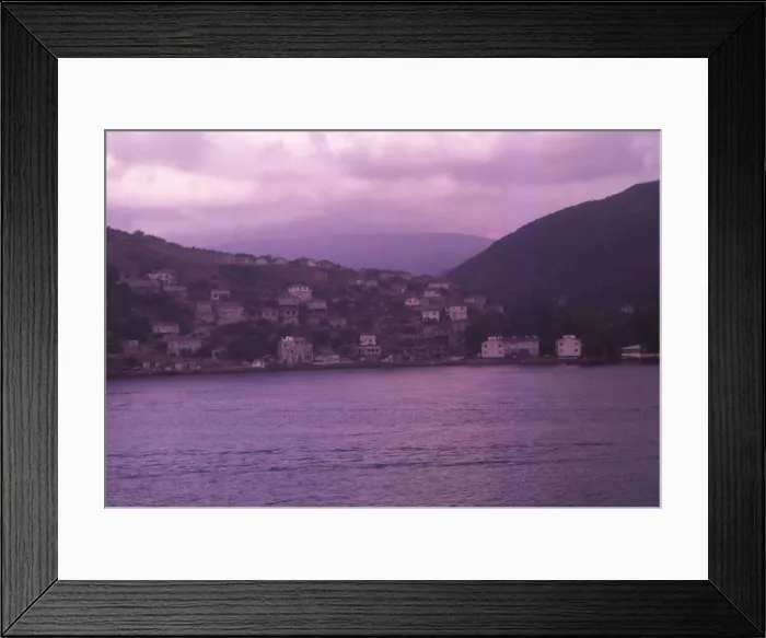 Framed Print : Settlements on the shore of the Bosphorus, near the Black Sea, Turkey, 20th century. Artist: CM Dixon Framed Print : Settlements on the shore of the Bosphorus, near the Black Sea, Turkey, 20th century. Artist: CM Dixon