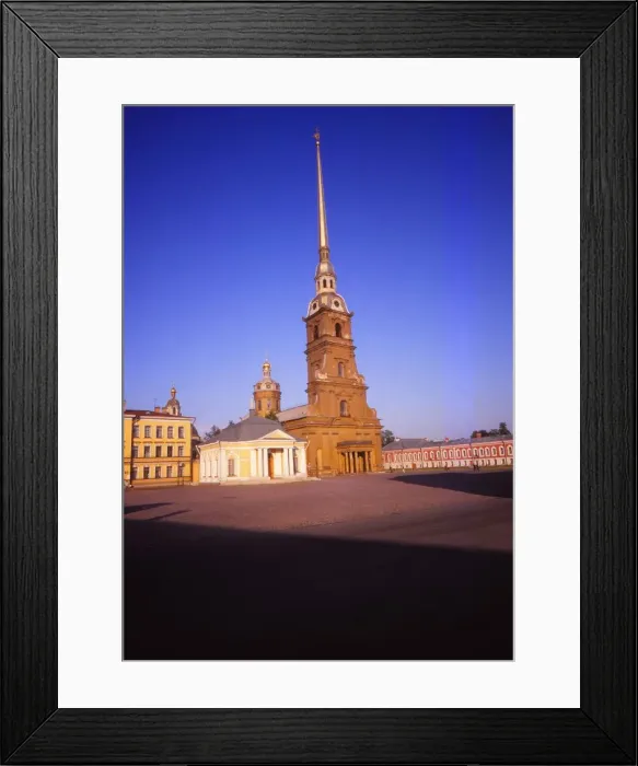 Framed Print : Cathedral of St. Peter and Paul, Leningrad, 20th century. Artist: CM Dixon