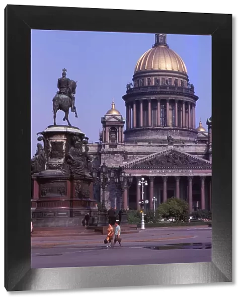 St. Isaacs Cathedral, Leningrad, c1960s. Artist: CM Dixon