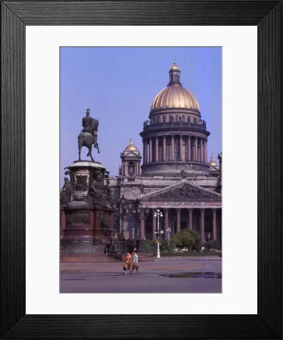 Framed Print : St. Isaacs Cathedral, Leningrad, c1960s. Artist: CM Dixon Framed Print : St. Isaacs Cathedral, Leningrad, c1960s. Artist: CM Dixon