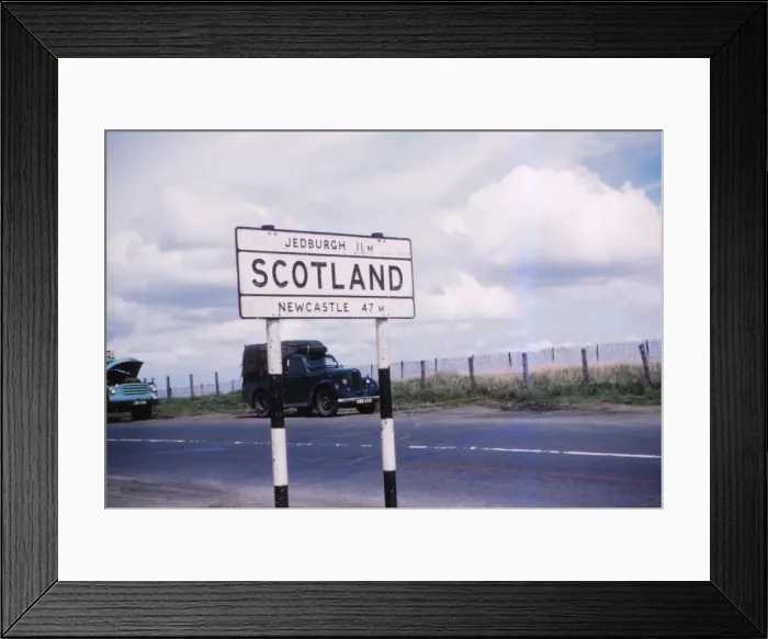 Framed Print : Carter Bar on A68, the border with Scotland, c1960. Artist: CM Dixon Framed Print : Carter Bar on A68, the border with Scotland, c1960. Artist: CM Dixon