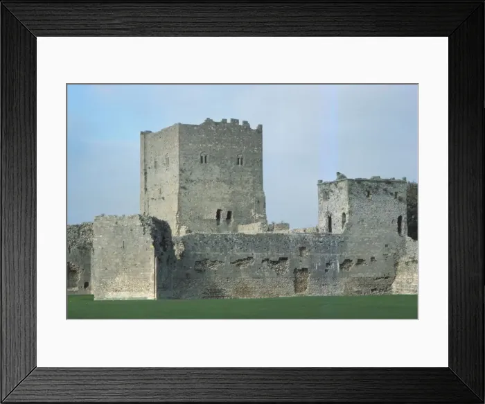 Framed Print : Porchester Castle, Hampshire, 20th century. Artist: CM Dixon Framed Print : Porchester Castle, Hampshire, 20th century. Artist: CM Dixon
