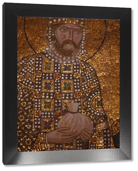 Byzantine Emperor Constantine IX Monomachos, St. Sophia, Istanbul, 20th century. Artist: CM Dixon